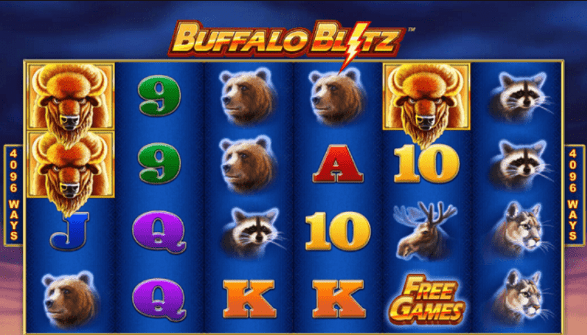 характеристики игрового автомата Buffalo Blitz